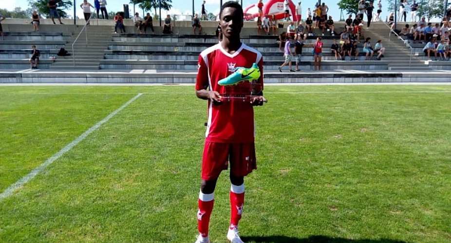 WAFA Kid Daniel Owusu Wins Best Player Award At 2018 Next Generation Trophy