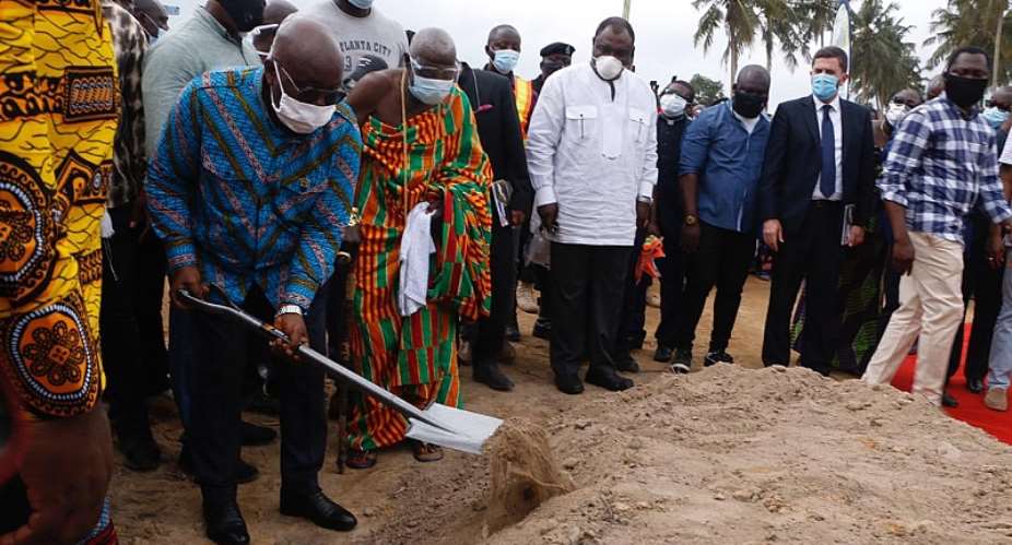 President Akufo-Addo Sets The Stage For Construction Of Sekondi-Takoradi Waste Treatment Facilities