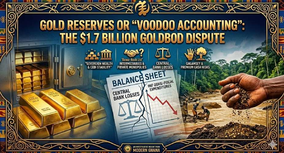 Sovereign Reserves or Voodoo Accounting? The $1.7 Billion GoldBod Friction and Ghanas Fractured Gold Value Chain