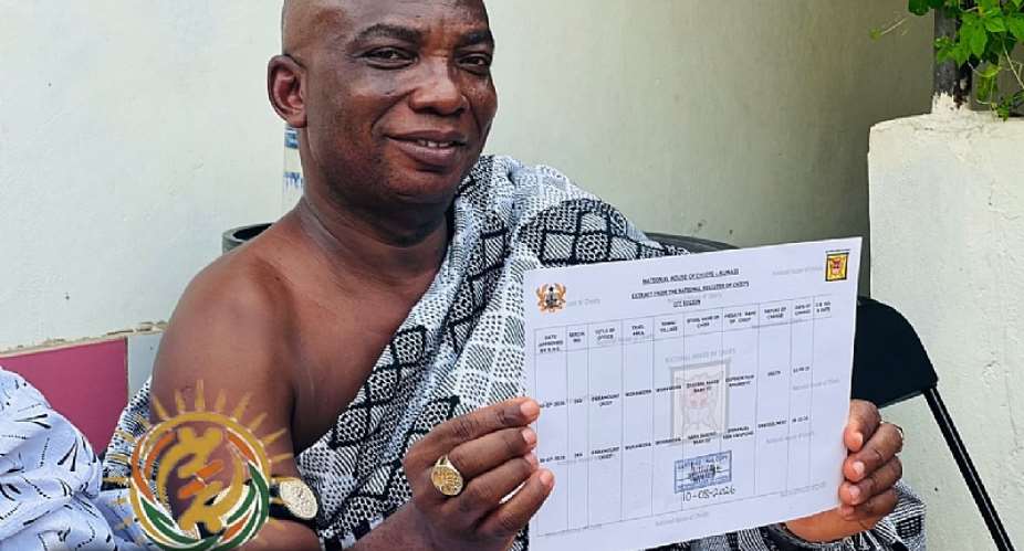 Worawora Stool Crisis Deepens: Register Extract Shows Rival Claimant Gazetted Months After Court Injunction