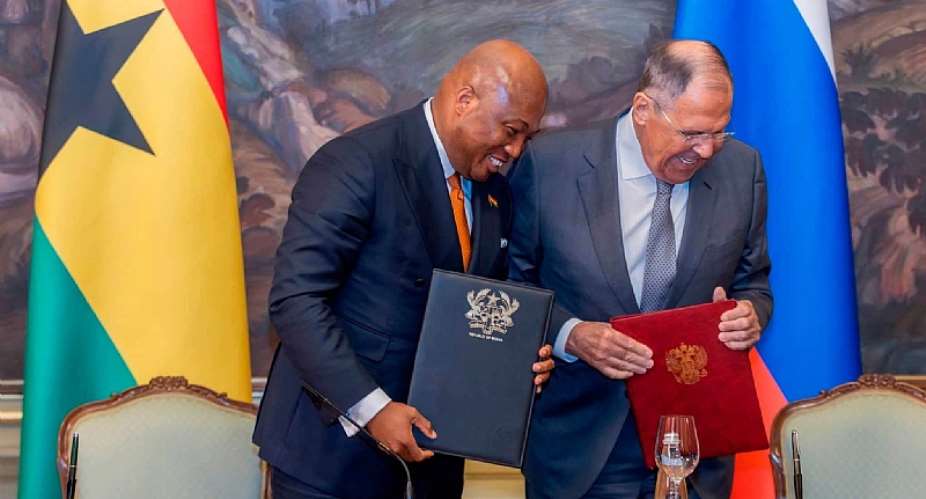 Ghana, Russia signs visa waiver agreement for diplomatic and service passport holders