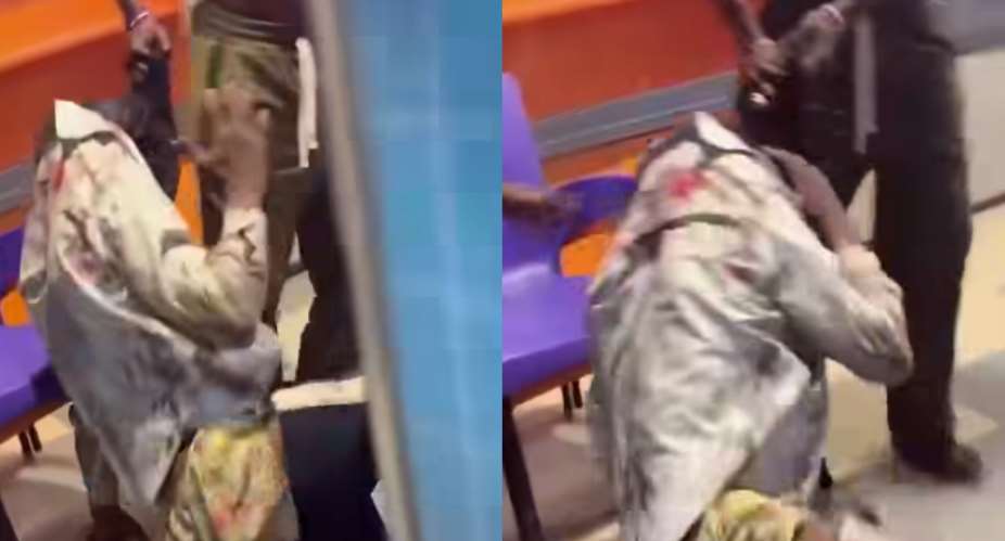 Young man allegedly assaulted after being caught stealing at shop in Adum
