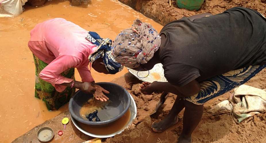 File photo: Small-scale artisanal gold mining employs thousands of people across Central African Republic. -  Reinnier Kaze, AFP archives