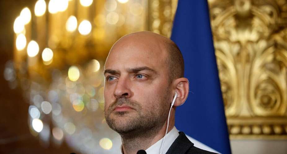 Foreign Minister Jean-Nol Barrot says France would expel two Iranian diplomats in response for the intolerable treatment of two French diplomats who were briefly detained last month in Tehran over accusations of interference. attends a media conference after the Weimar Triangle talks with India at the foreign ministry in Paris, - AP - Yoan Valat
