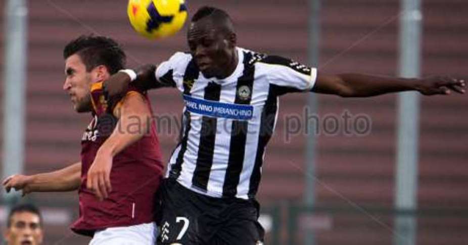 Serie A: Agyeman Badu's Udinese crushed by Roma