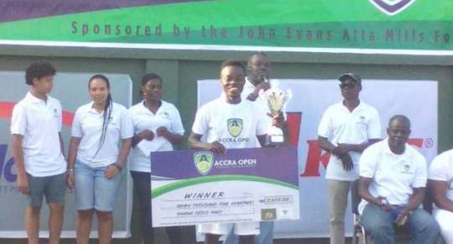 Na Adjrago, two others win Accra Tennis Open