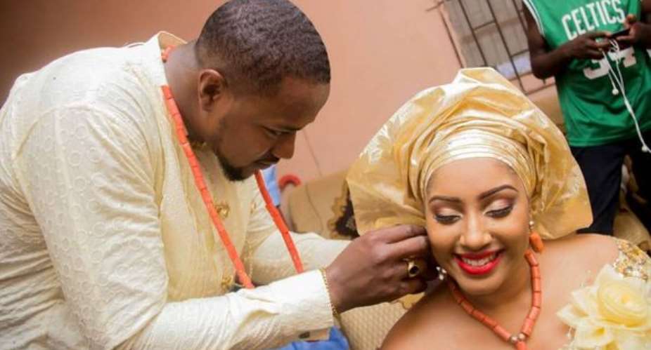 Actor, Mofe Duncan Spoils Wife as They Celebrate 2nd Wedding Anniversary