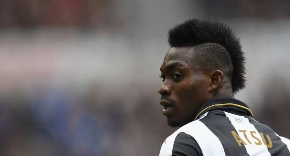 Ghana winger Christian Atsu in action but Newcastle suffer league's second defeat at Huddersfield