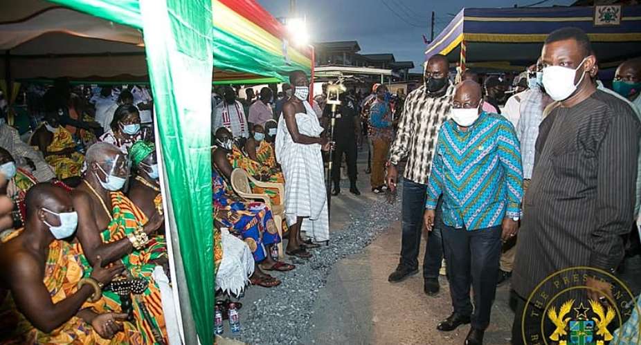 48m Takoradi Market Circle Project Will Be Completed In 30 months – Akufo-Addo