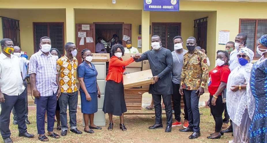 Kwadaso MP Donates Office Equipment To Kwadaso Municipal Educational Directorate