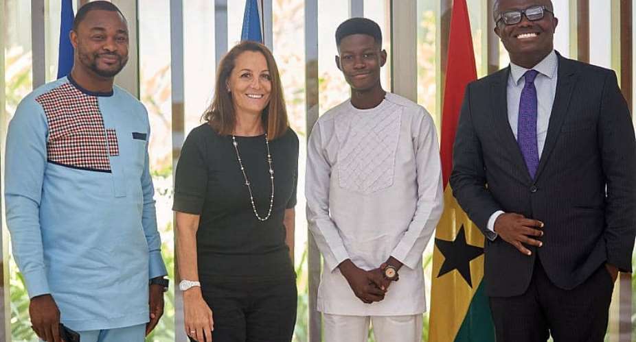 Legon Cities Board Chair Meets French Ambassador To Ghana