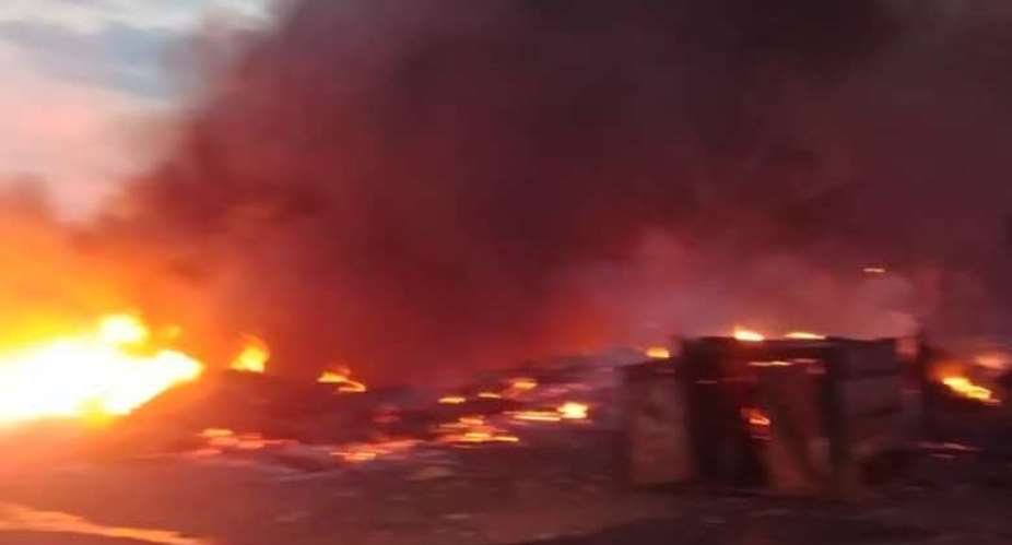 AR: GNFS Begins Probe Into Fire Outbreak At Kaase-Fari