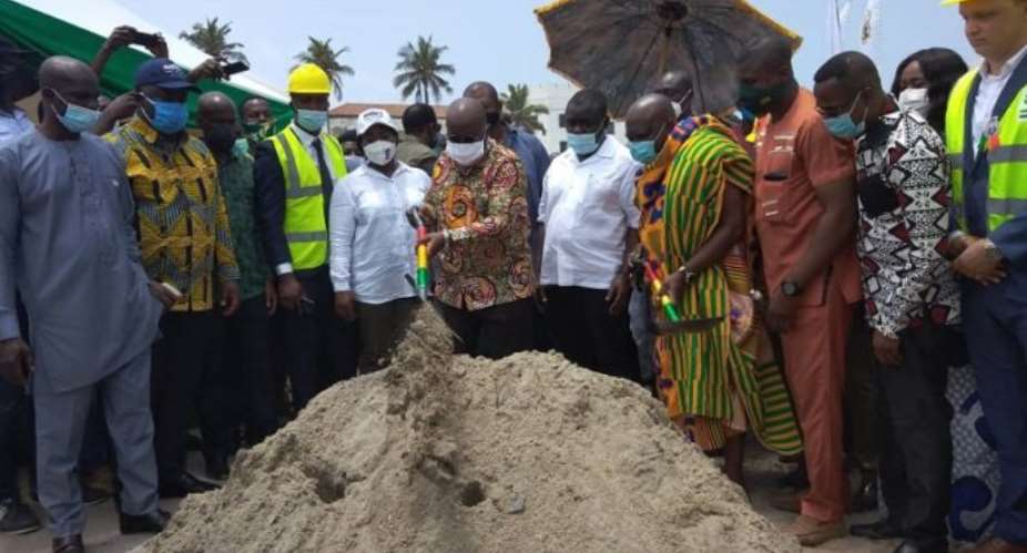 Re-Elect Me For My Good Work – Akufo Addo To Elmina Residents