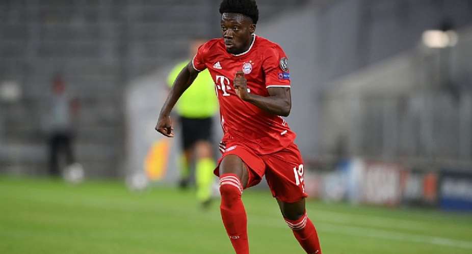 Alphonso Davies right was born in a refugee camp in Ghana in 2000