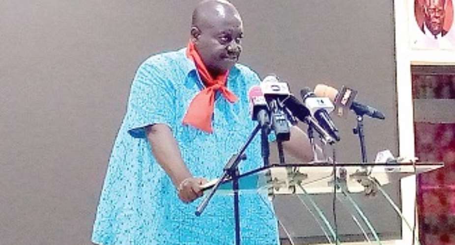 Executive Secretary of the Civil and Local Government Staff Association of Ghana (CLOGSAG), Isaac Bampoe-Addo