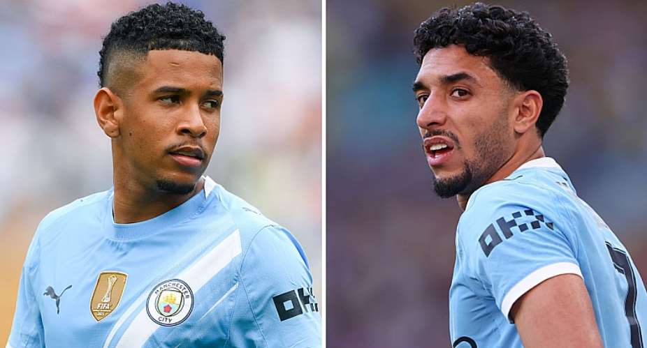 Getty ImagesImage caption: Savinho made seven Premier League starts for Man City last season while Marmoush made eight