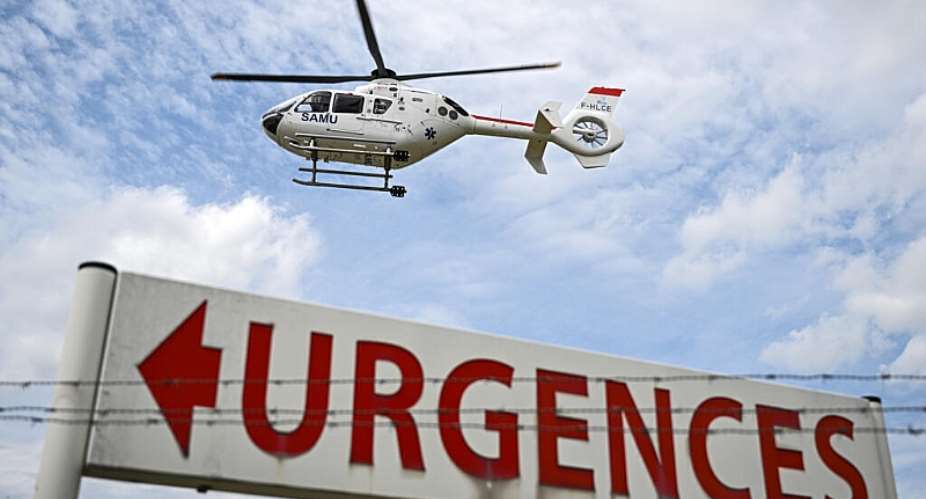 Night-time emergency helicopter landings have been suspended at Strasbourg University Hospital, due to drone flights used to deliver items to prison inmates. -  Gabriel BOUYS / AFP/Archives