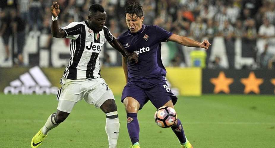 Kwadow Asamoah sparkles; plays full throttle in Juventus win in Serie A opener