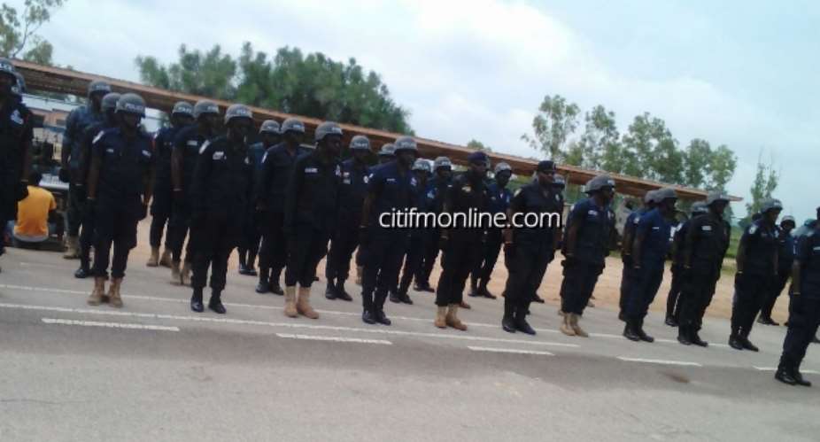 Police train 165 officers to deal with election violence
