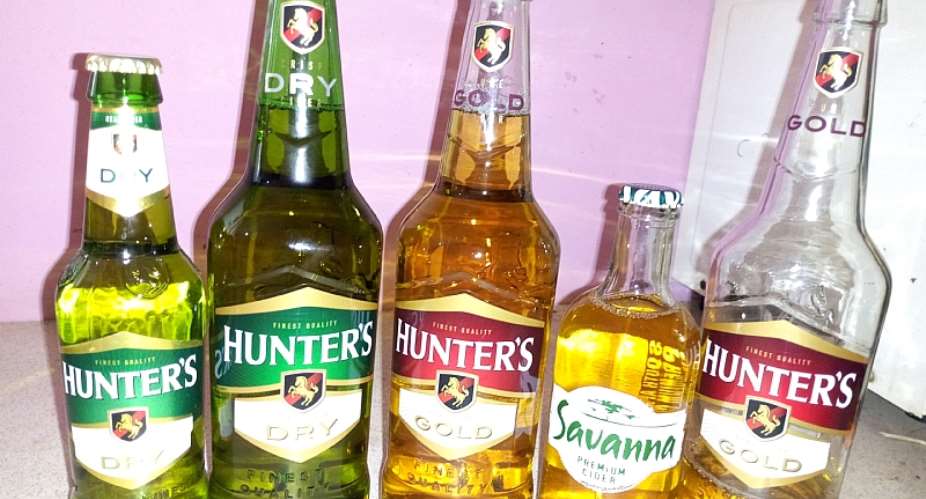 Public Health Alert! Expired Savanna, Hunters Beer On Sale On Ghanaian Markets