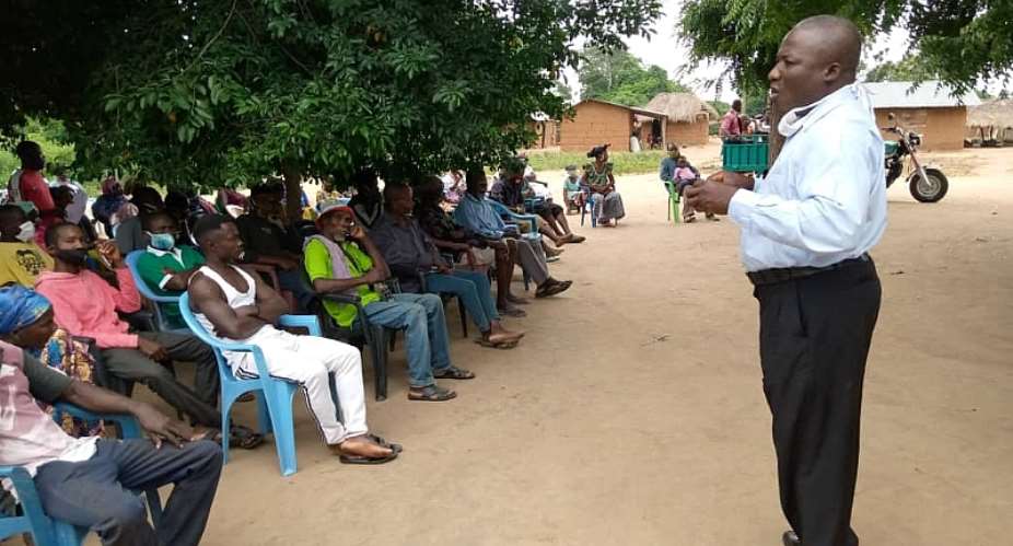 NCCE Akatsi South Engages Kpevenu Community On Social Auditing