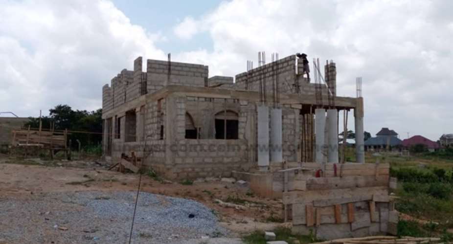Work Progressing On Kufuors Estate In Kumasi