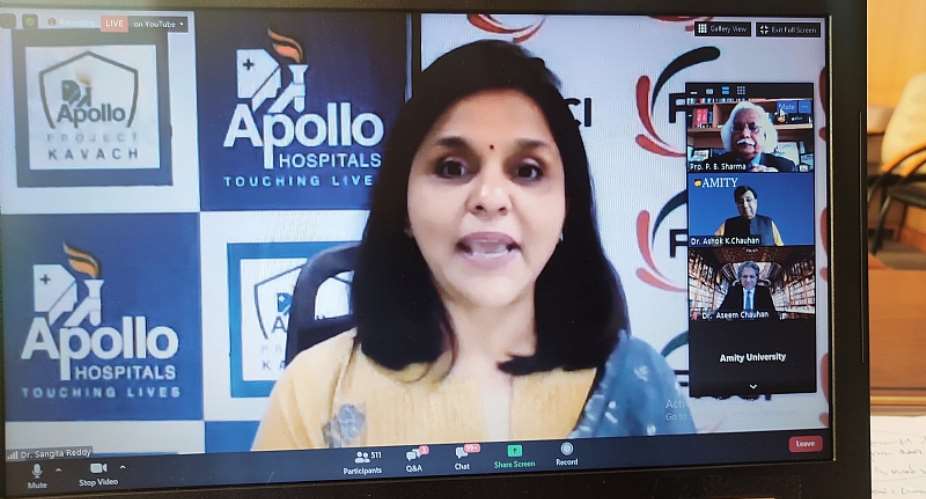 Nurture Positivity, Use Your Mind Wisely To Create A Healthy Environment Amid Covid-19 – Dr Sangeeta Reddy At Amity Eminent Webinar