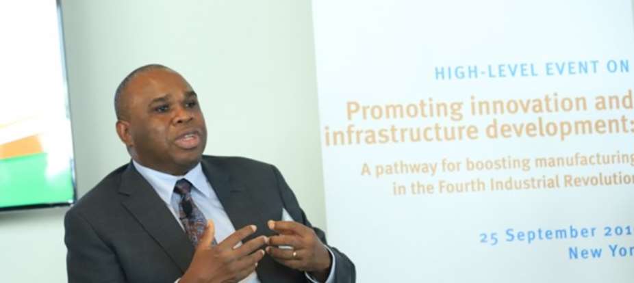 Benedict Okey Oramah, President of Afreximbank and Chairman, Board of Trustees of the African Union COVID-19 Response Fund