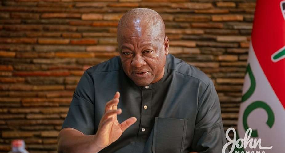 NDC flagbearer John Dramani Mahama