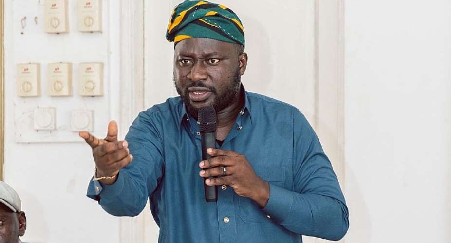 Okai Mintah vows to take Bimbilla seat for NDC in 2028