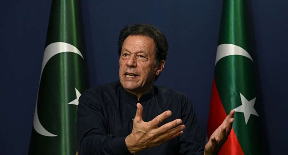 Former Pakistan prime minister Imran Khan was transferred back to jail after undergoing medical checks at Islamabads Pakistan Institute of Medical Sciences. -  Arif Ali, AFP/File