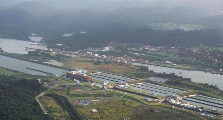 A cargo ship traverses the Cocoli Locks of the Panama Canal on August 9, 2026. -  Matias Delacroix, AP
