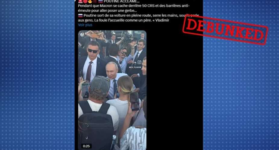 Contrary to claims made by this social media user on August 12, 2026, Russian President Vladimir Putin’s trip to Siberia included extensive security. -  X