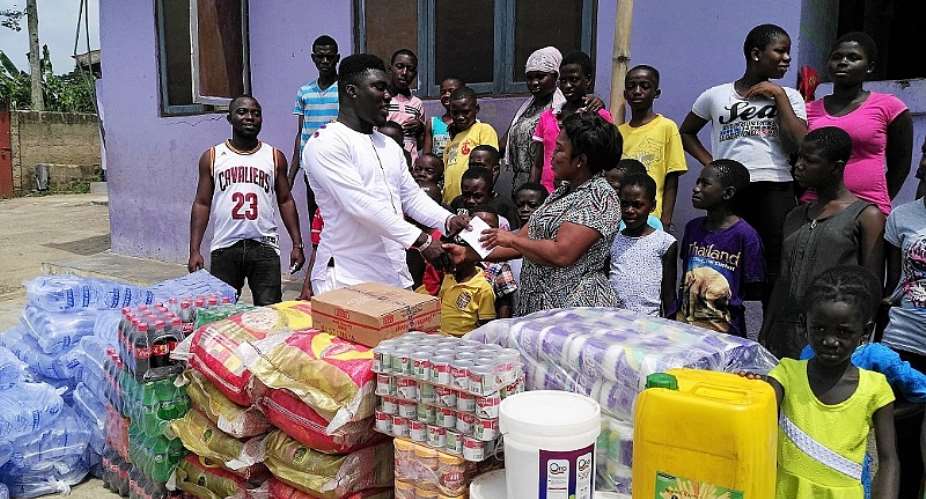 Dan Laryea Celebrates Birthday With Donation To Weep Not Child Foundation, Nsawam