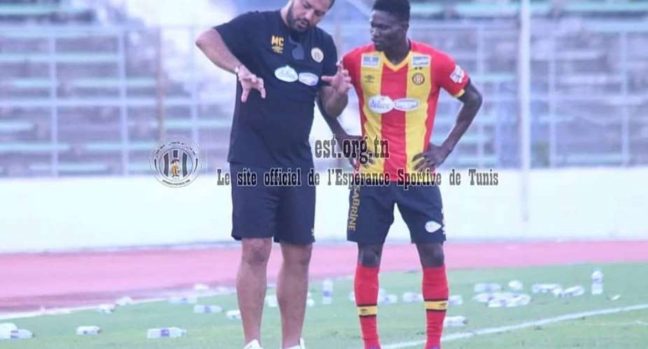 Ex-Kotoko Midfielder Kwame Bonsu Debuts in Esperances 5-0 Win Over Al Nahda