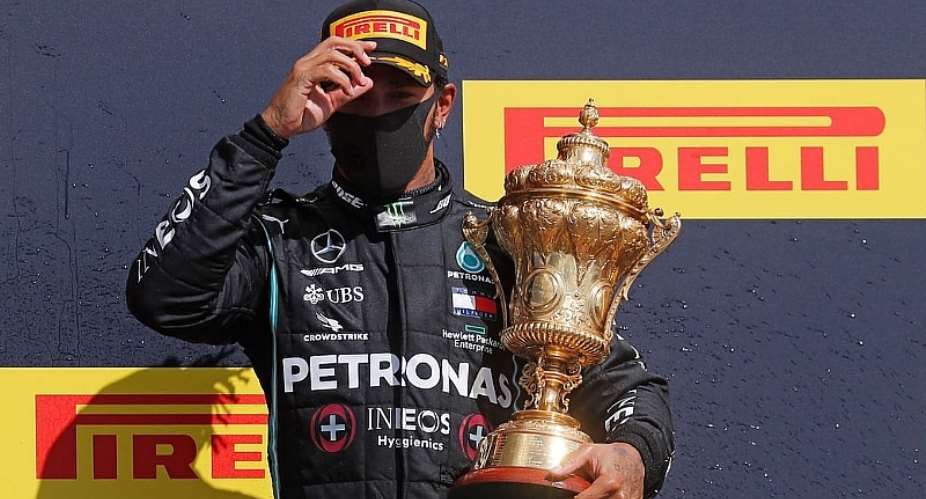 Lewis Hamilton Wins His Seventh British Grand Prix At Silverstone Despite Final-Lap Puncture