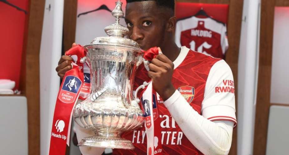 GFA Congratulates Eddie Nketiah After FA Cup Triumph With Arsenal