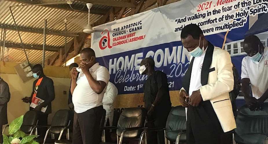 Apostolic Church Glorious Assembly holds 'Home Coming' service to raise funds for church building