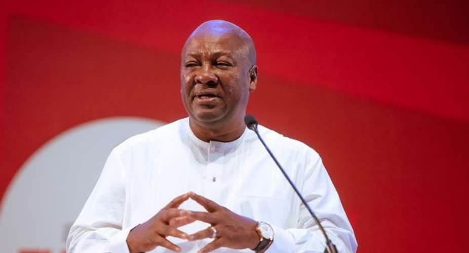 Former President and NDC flagbearer, John Dramani Mahama
