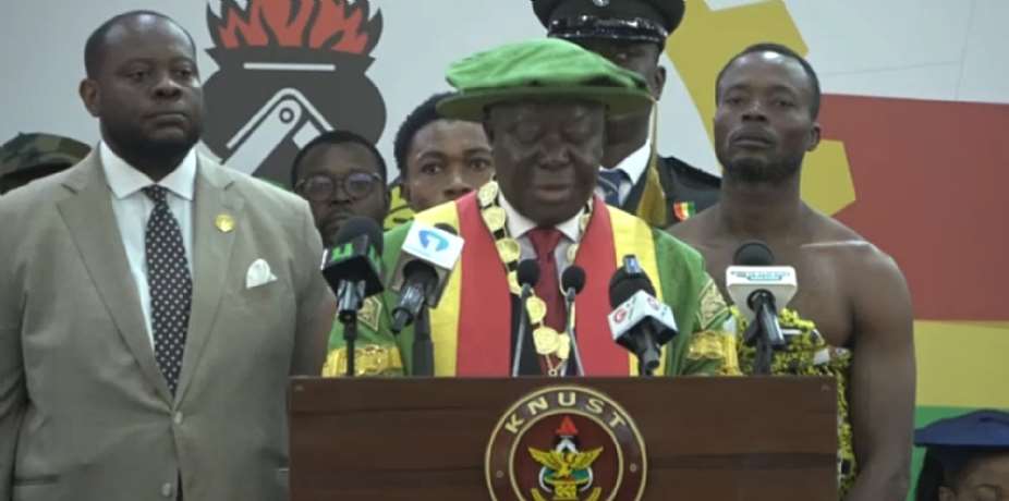 Asantehene charges new KNUST VC to lead with humility and fairness