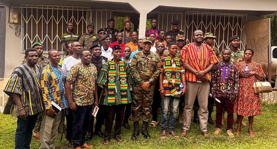 Ghana Boundary Commission assesses Ghana-Togo border, engages communities in Oti Region