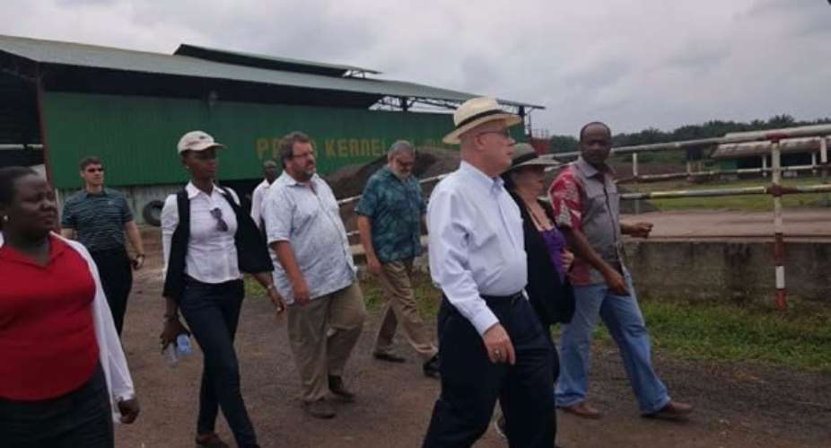 US Ambassador lauds B-BOVID's agric model, urges gov't support