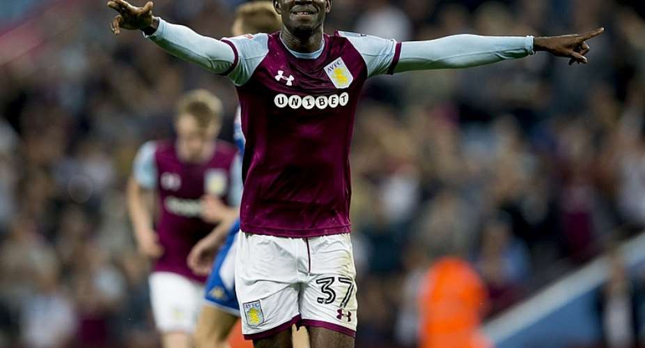 Albert Adomah SCORES and creates another as Aston Villa thump Wigan in English League Cup