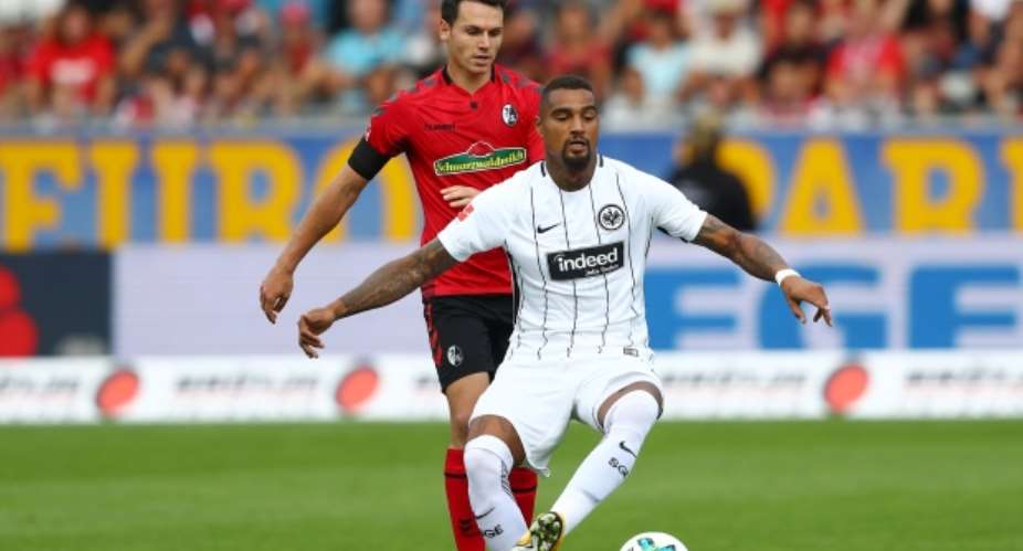 Kevin-Prince Boateng reiterates belief in new club Eintracht Frankfurt after Sunday's debut