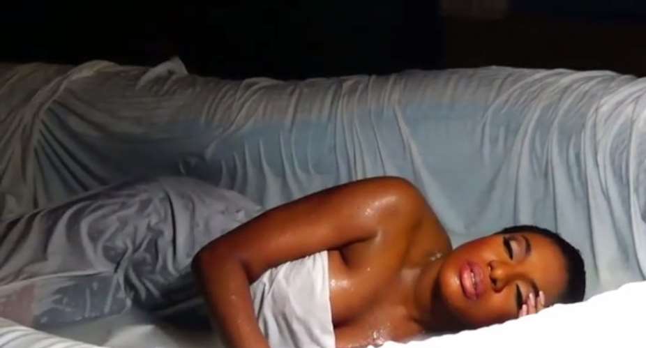 Actress, Chika Ike Goes Almost Nude in Advert Photoshoot