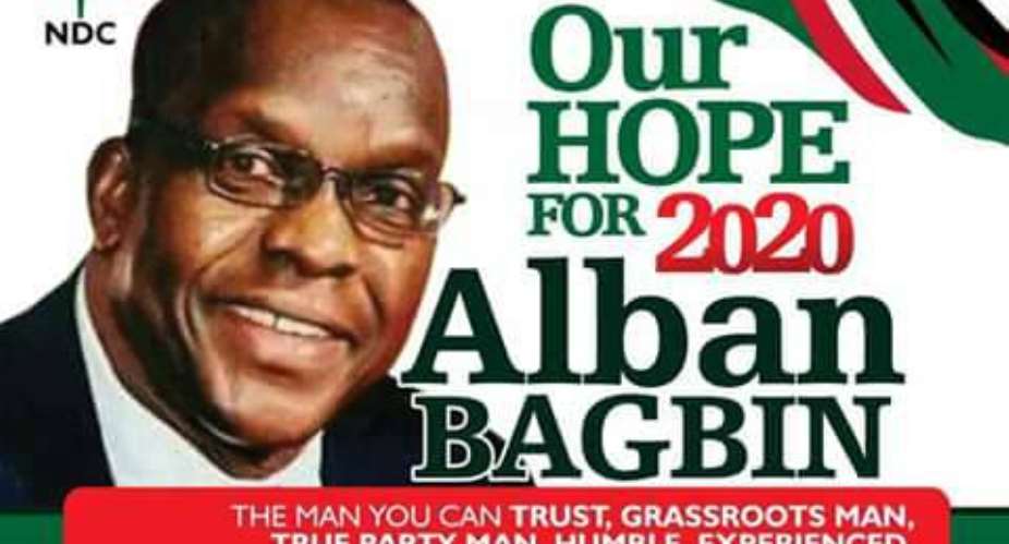 NDC Race 2020: Bagbin For President 2020 Posters Emerge