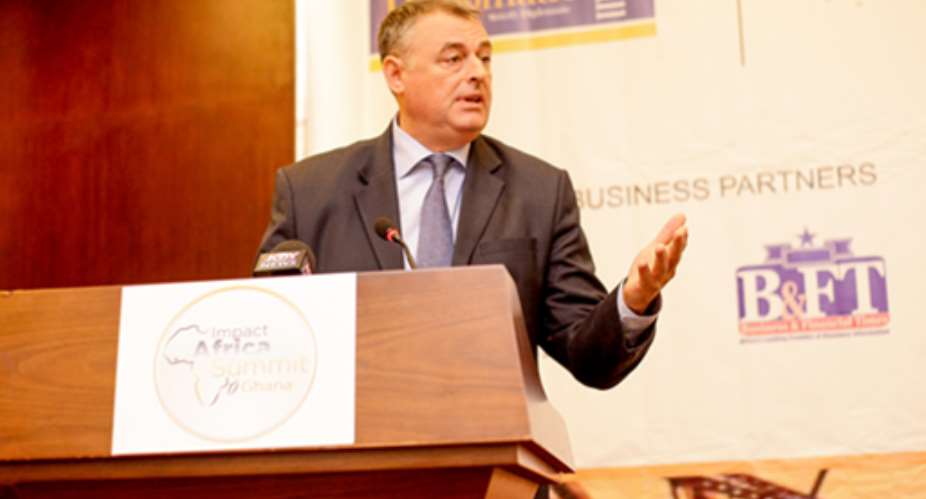 French Ambassador Francois Pujolas, Special Guest of Honor at the 2016 Impact Africa Summit: Ghana