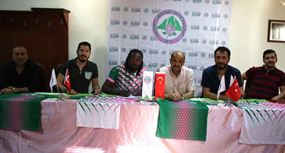 Prince Tagoe Joins Turkish Side Isparta Davrazspor