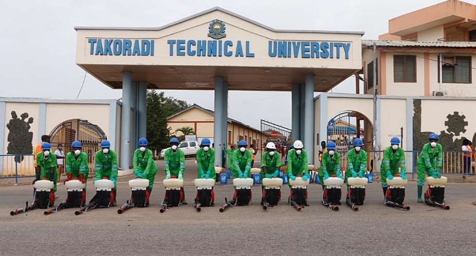 Zoomlion Prepares Grounds For Continuing Students Of Takoradi Technical University, Holy Child