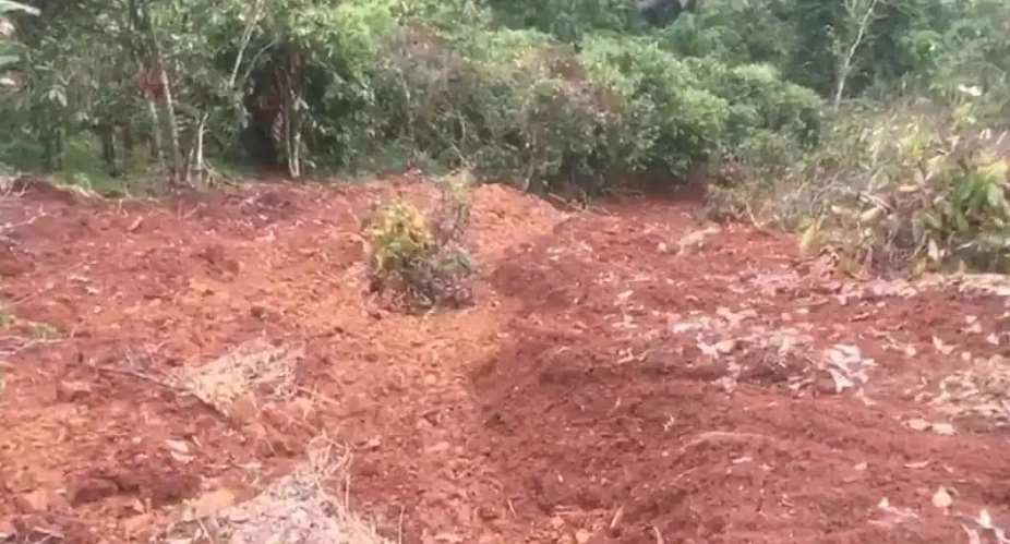 Twifo-Mampong landslide victims call for supportafter farms partially buried